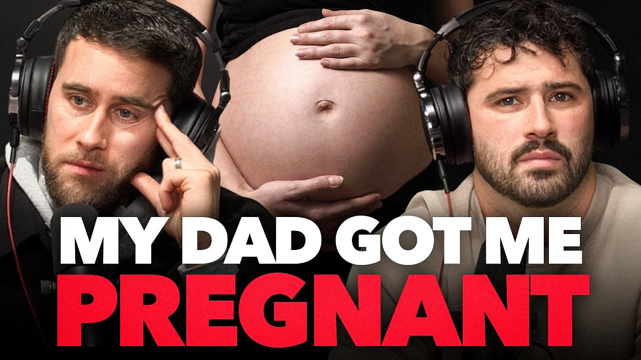 YouTube post by @OtherPeoplesLives for Nutrafol. Caption reads: My Dad Got Me Pregnant.