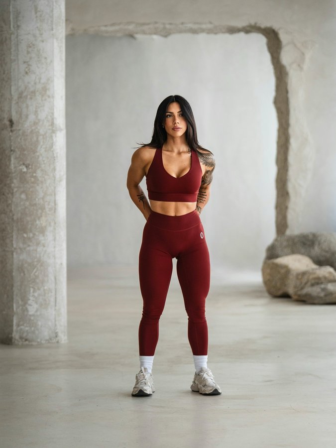 Instagram post by @gabbyfortune for Gymreapers. Caption reads: first look at @gymreapers x Olympia Limited....