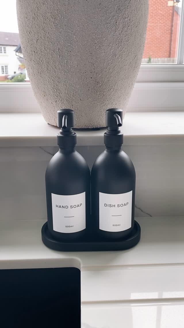 Instagram post by @oakwood_meadows for NAMIE HOME. Caption reads: [...] dispensers that I have been sent from....