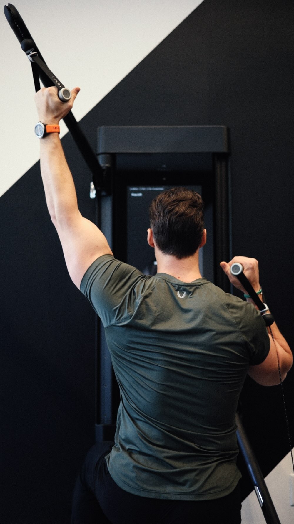 Instagram post by @joerodonis for Tonal. Caption reads: You built strength. Now it’s time to reveal....