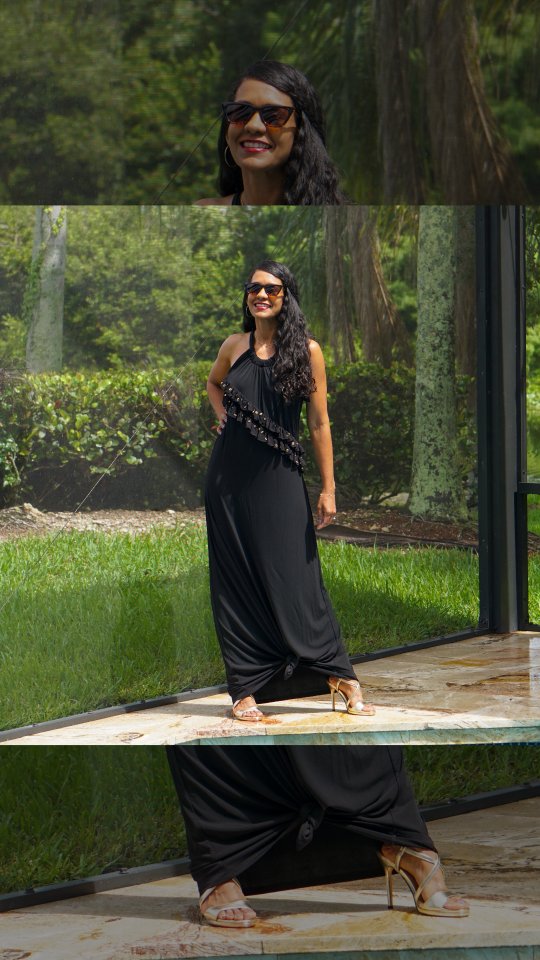 Instagram post by @sebas.and.amelia for SOJOS VISION. Caption reads: [...] + tortoise sunnies from @sojosvision bring....