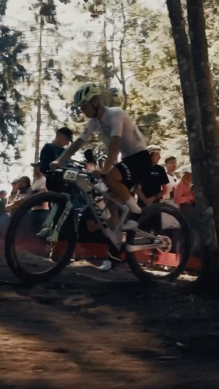 Instagram post by @scottmtbracing for Camelbak. Caption reads: Fuel the race @bjorn.riley 
🎥: @_parkstudios.