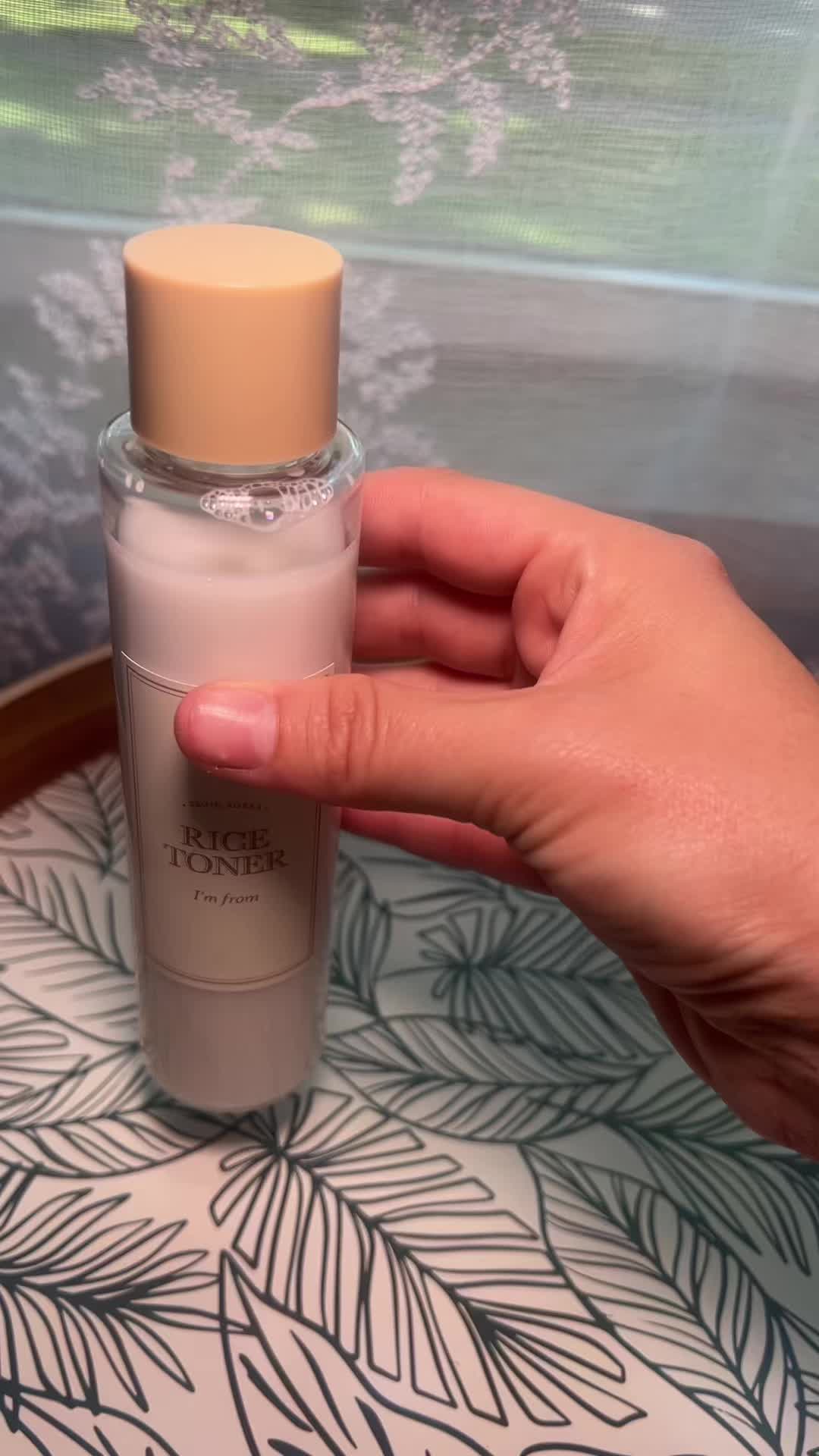 TikTok post by @skygirldiaries for Nuorganic. Caption reads: Alani in hand, skincare in motion — this is my....