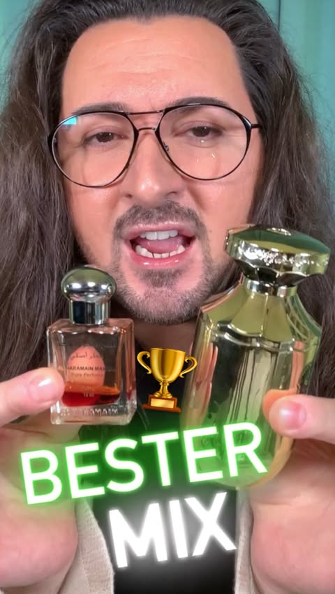 Instagram post by @pleitewegendufte for Notino. Caption reads: [...] #pleitewegendüfte @alharamainperfumes....