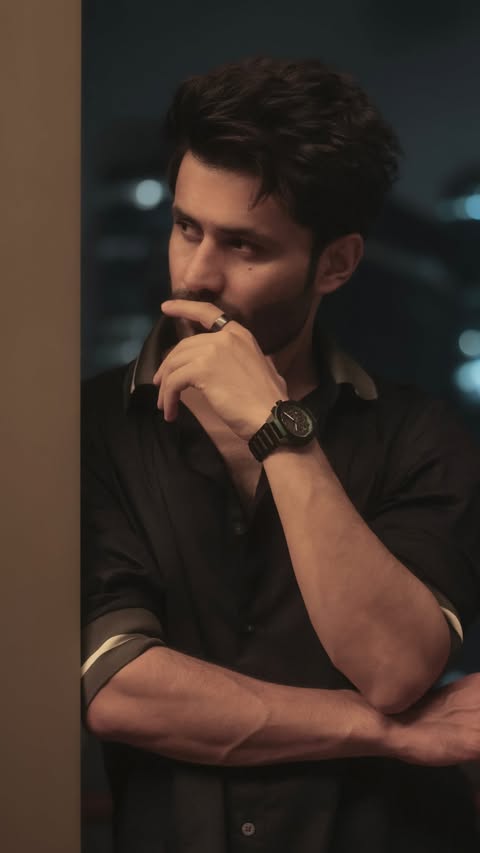 Instagram post by @rahullsharma for Armani Exchange. Caption reads: [...] City lights, skylines, and the....