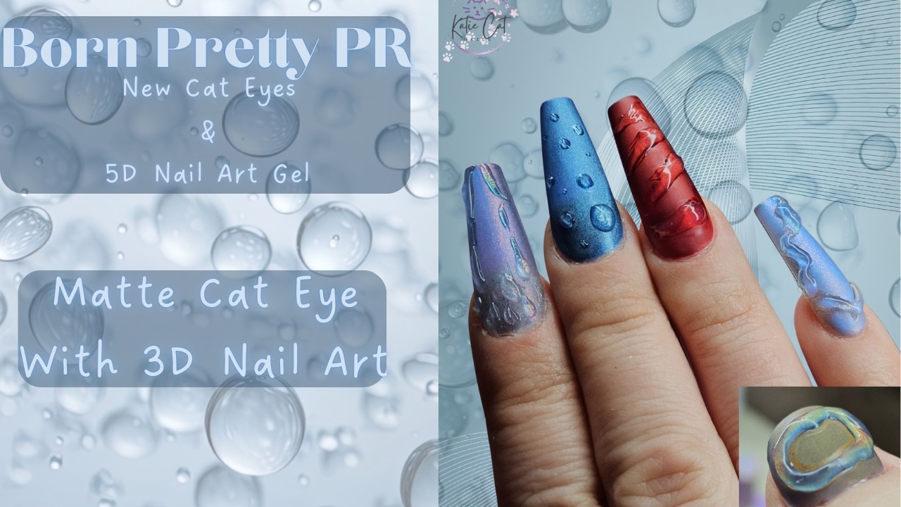 YouTube post by @katiecatnails for Madam Glam. Caption reads: [...] KatieCat10 (online site) MADAM GLAM 35% OFF-....