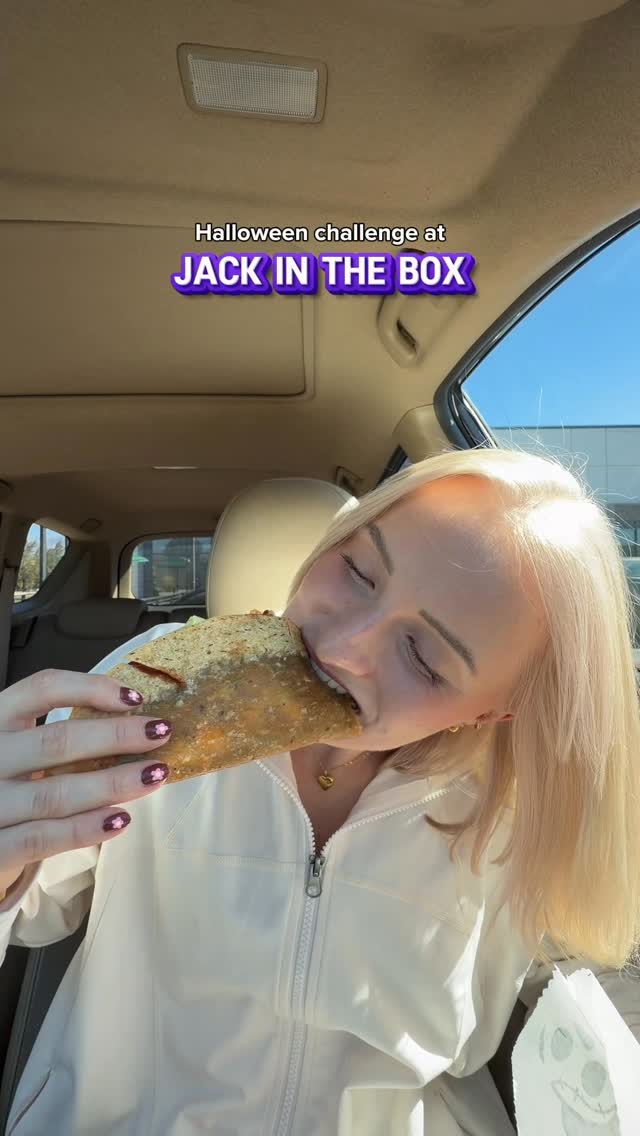 Instagram post by @rebekahbean for Jack in the Box. Caption reads: [...] The monster munchie meal from @jackinthebox....