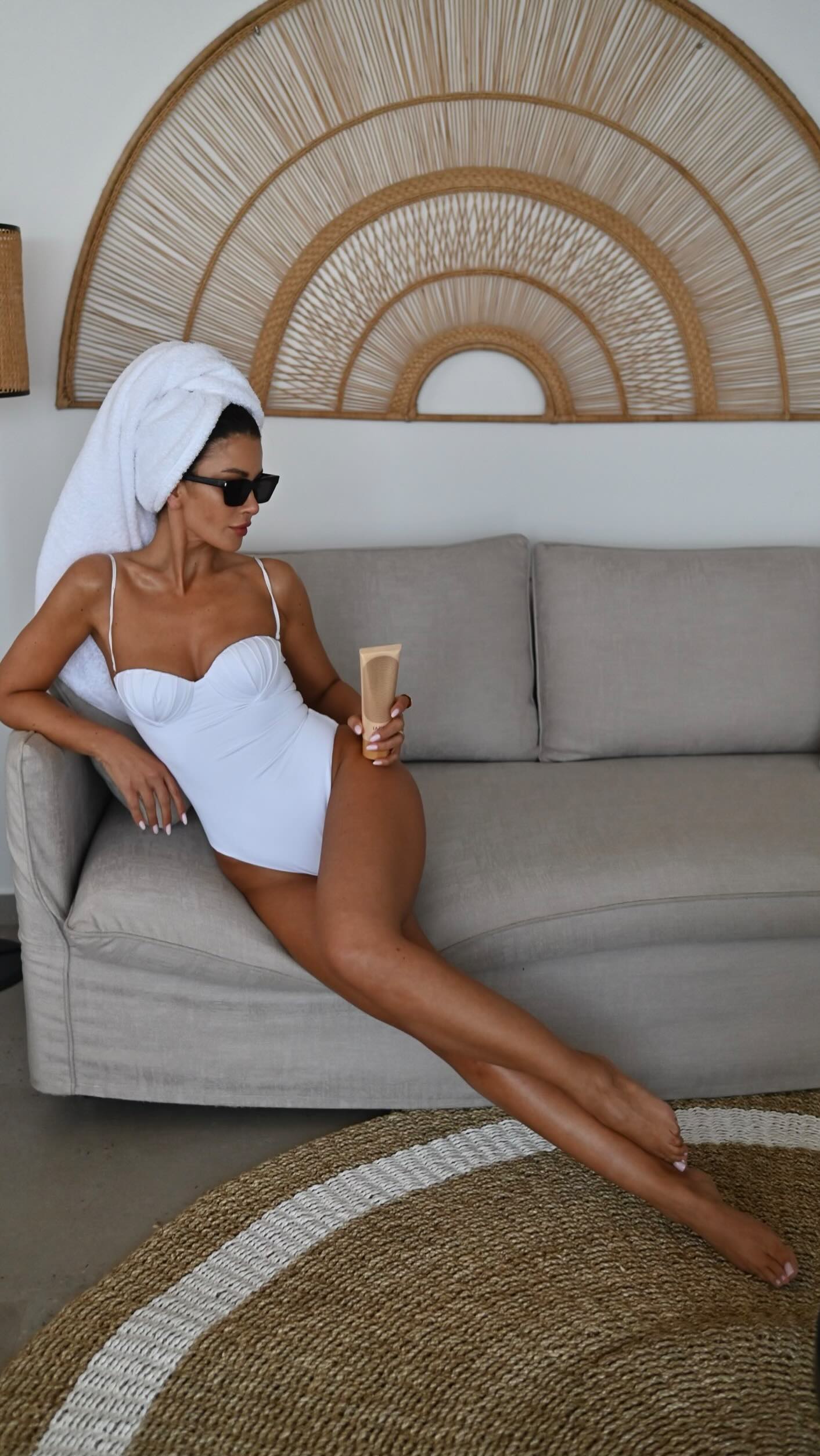 Instagram post by @fusunlindner for SENSAI Cosmetics. Caption reads: Ad/Werbung
After sun-drenched days, I cherish the....