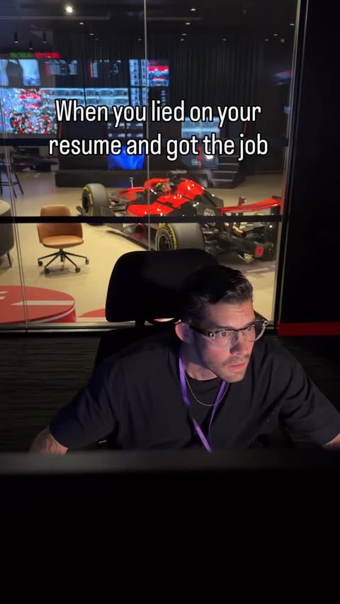 Instagram post by @gunchuckgaming for Lenovo Legion. Caption reads: Mistakes were made… @f1 #F1SimRacing....