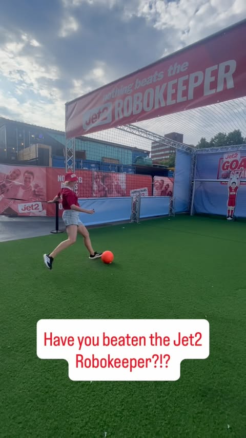 Instagram post by @zlister for Jet2.com & Jet2holidays. Caption reads: AD | Who met @jet2pics robokeeper (I named him....