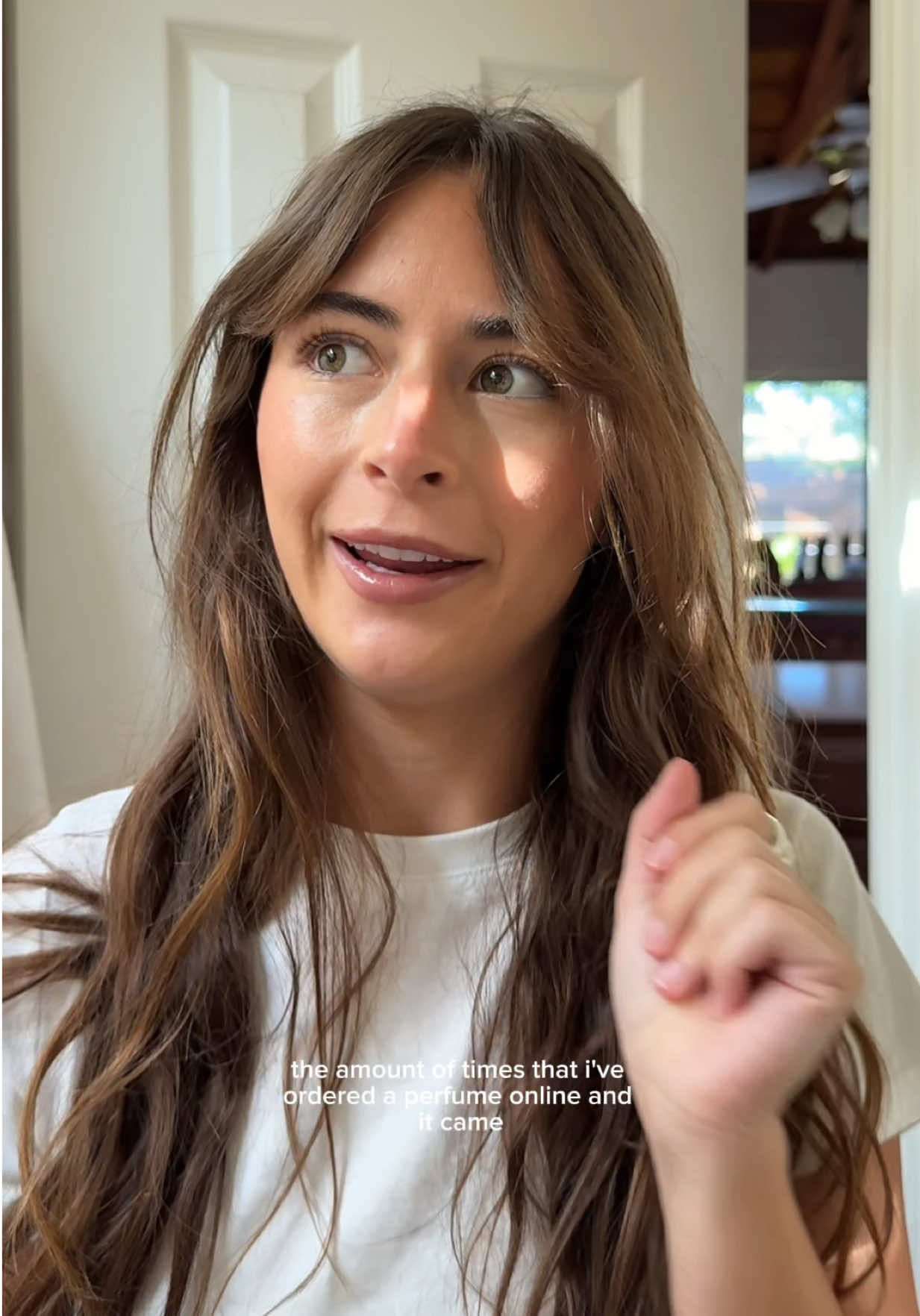 TikTok post by @isabellarawlingss for dedcool. Caption reads: finding my favorite @dedcool scent by getting....