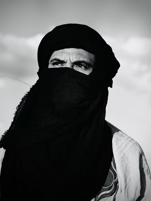 Instagram post by @levison.wood for Leica Camera. Caption reads: Desert portraits. Shot all these over the last few....