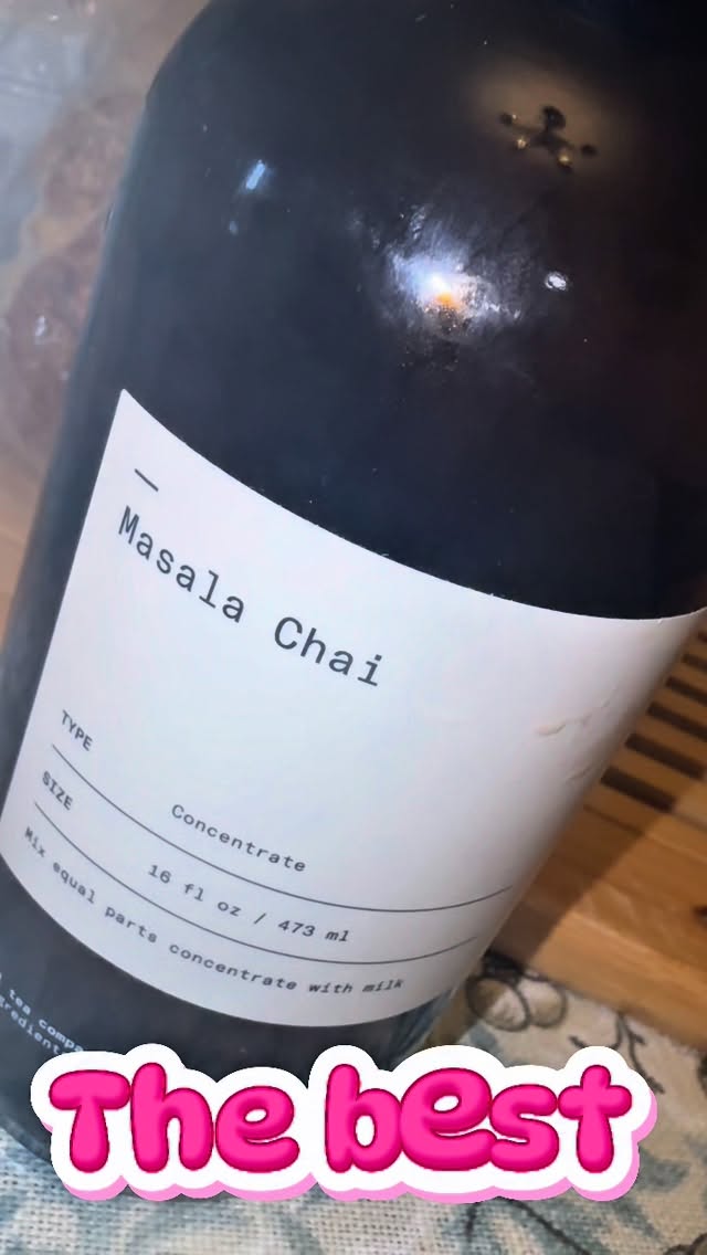 Instagram post by @andrade_familia2435 for Dona. Caption reads: We’re Dona—We do specialty tea, chai, and matcha.....