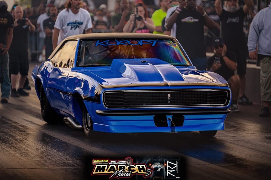 Instagram post by @jboddie_jr for Nitrous Outlet. Caption reads: [...] sponsors, @prochargersuperchargers ,....