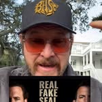 Instagram post by @realfakeseal for GhostBed. Caption reads: My next guest is the one and only Ryan Darth....