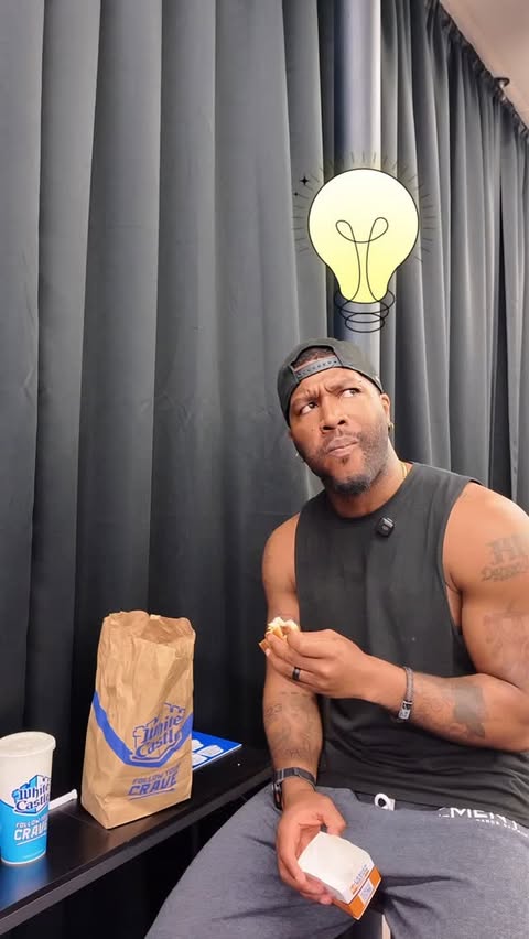 Instagram post by @tiktokterry23 for White Castle. Caption reads: [...] the late night choreography with....