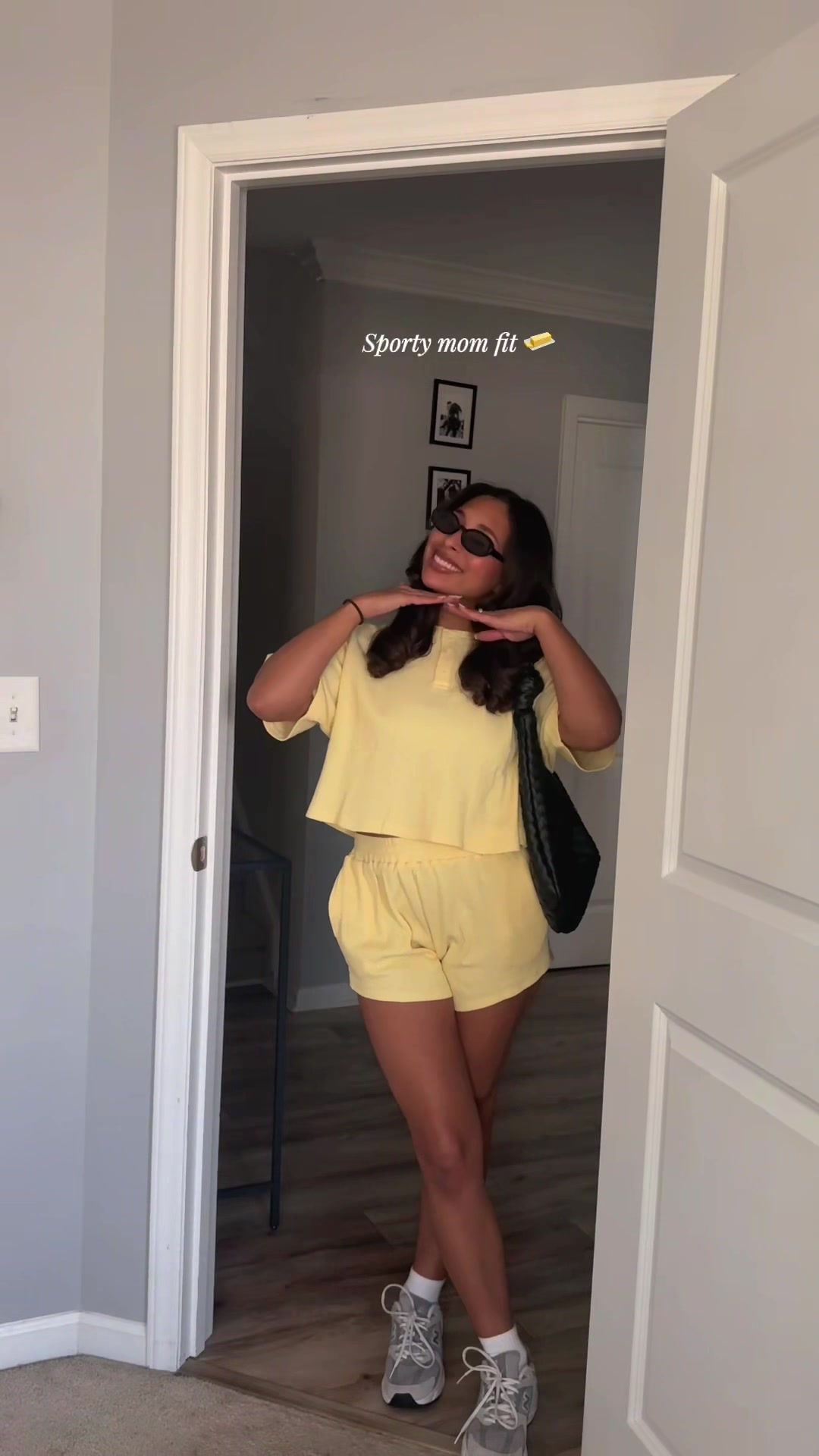 TikTok post by @alyssavangi for AnotherChill. Caption reads: [...] had to get the short sleeves too 🤭....