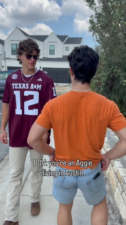 Instagram post by @jaredshult for Academy Sports + Outdoors. Caption reads: Aggieland or Austin, I’m still repping my @adidas....