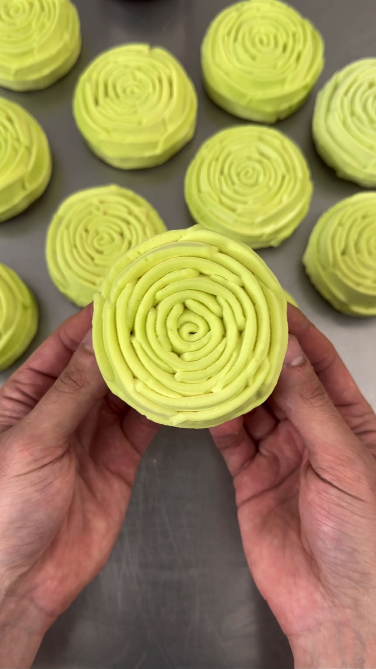 Instagram post by @pastrychef_am for Martell. Caption reads: Inspired by the fruit-forward spirit of Martell....