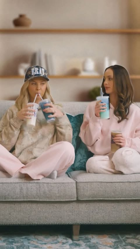 Instagram post by @maycineeley for Taco Bell. Caption reads: buy me a dirty soda from @tacobell and we will....