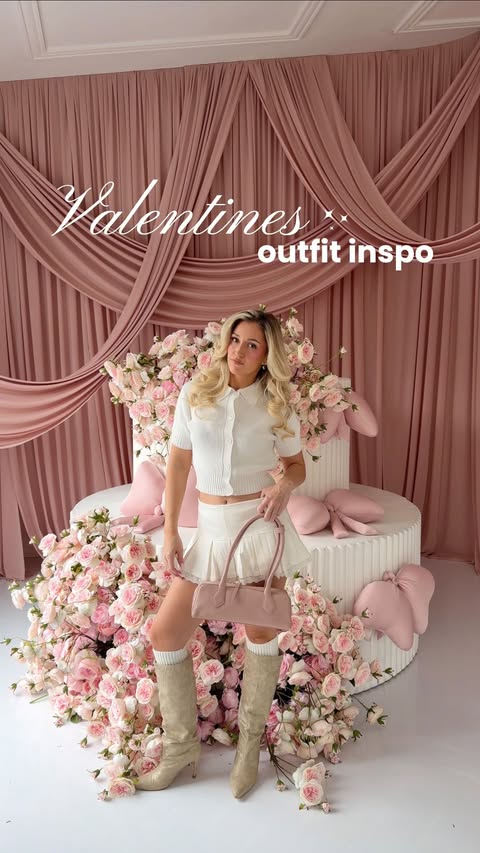 Instagram post by @the.princess.mini for Urban Planet. Caption reads: [...] a last minute Valentine’s Day outfit....