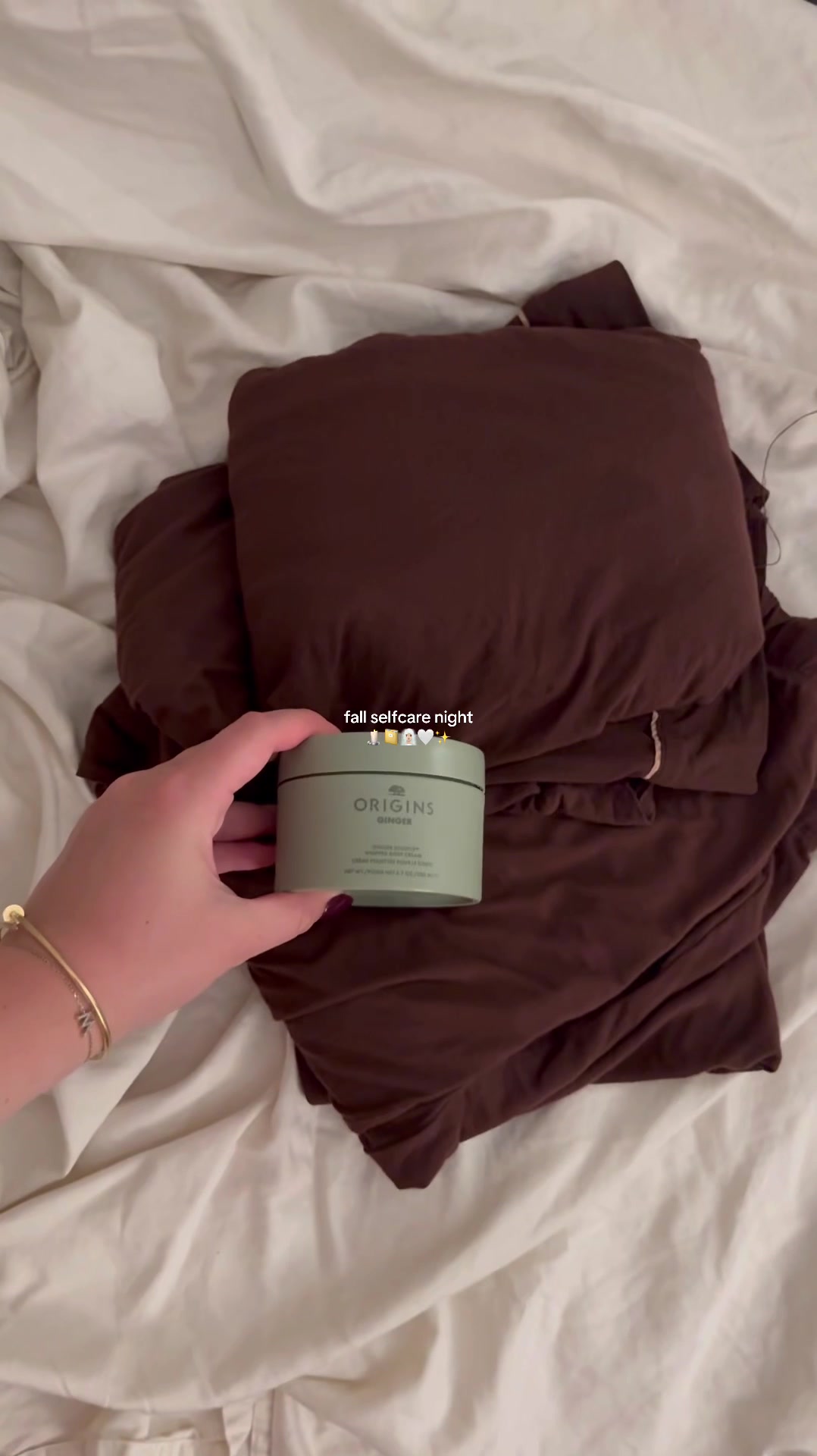 TikTok post by @marinaescapes for Intelligent Change. Caption reads: [...]  @Estée Lauder  @medicube global ....