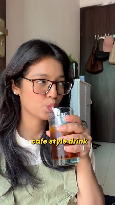 Instagram post by @dimplzz01 for Bevzilla. Caption reads: [...] 🍹✨ Made my favorite iced tea using....