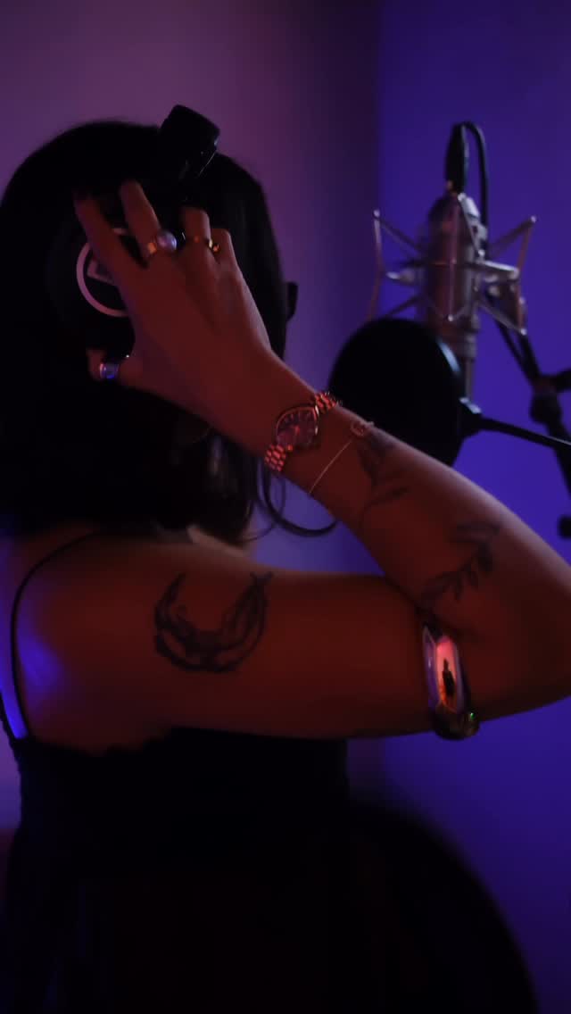 Instagram post by @anibaaaby for Citizen Watch. Caption reads: showing the side of myself I love the most with....