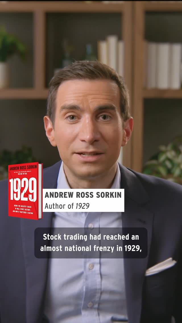 Instagram post by @sorkinsays for Viking Books. Caption reads: Today’s markets may feel wild — but trust me,....