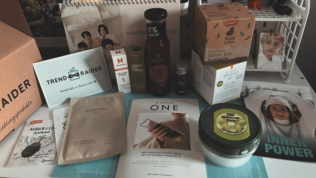 Instagram post by @_mii.na__ for Rosental Organics. Caption reads: *werbung*
❤️TᖇᗴᑎᗪᖇᗩIᗪᗴᖇ❤️
Die neue #TrendBox....