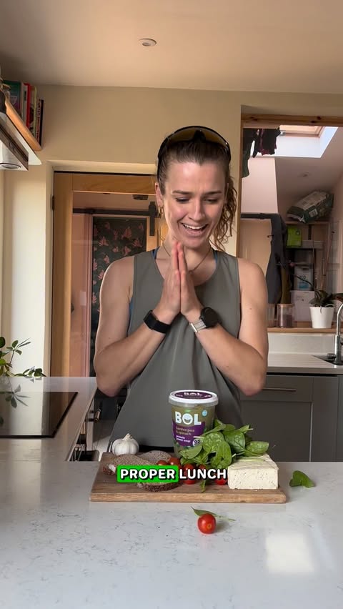 Instagram post by @foodfitnessflora for BOL Foods. Caption reads: [...] of protein & lots of deliciousness! 😍....