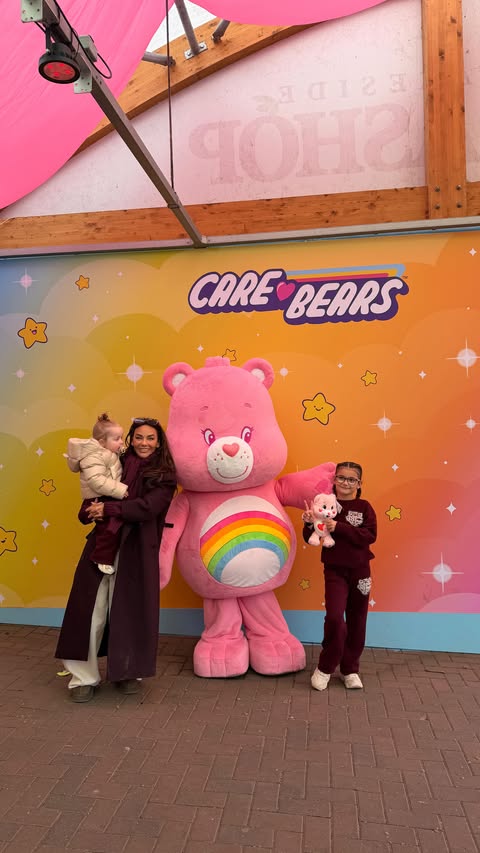 Instagram post by @chelseehealey for Care Bears. Caption reads: The Best stay at @draytonmanor @carebears The best....