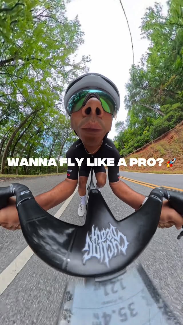 Instagram post by @cyclingdeath for Ketone-IQ. Caption reads: Wanna ride longer, recover faster, and feel like a....