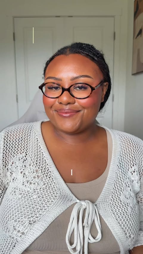 Instagram post by @itskatehurst for Farmacy Beauty. Caption reads: [...] rn. So I was definitely geeked when....
