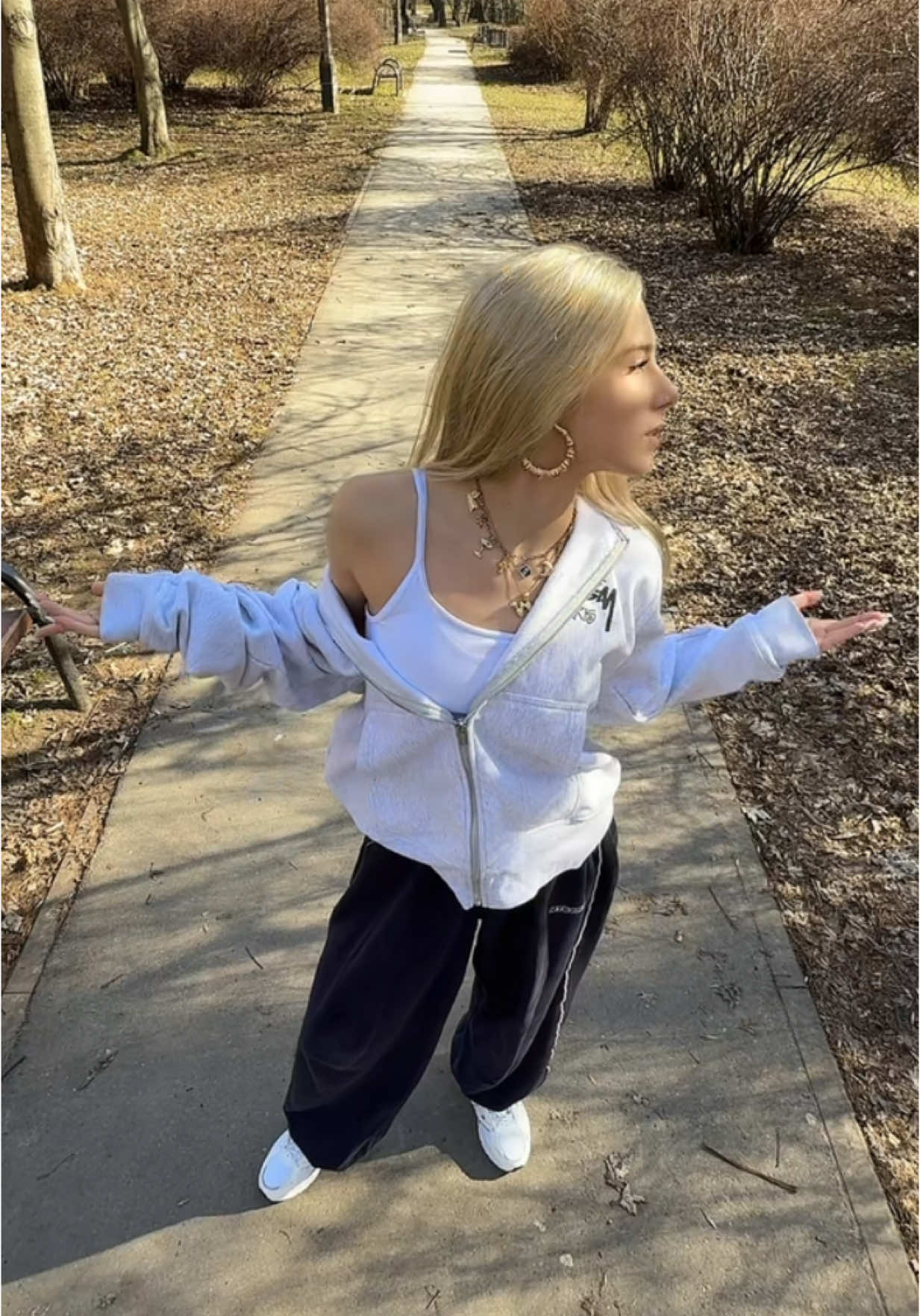 TikTok post by @wiktorianostkiewicz for CCC. Caption reads: Somebody is watching me 👀 @cccshoesbags....