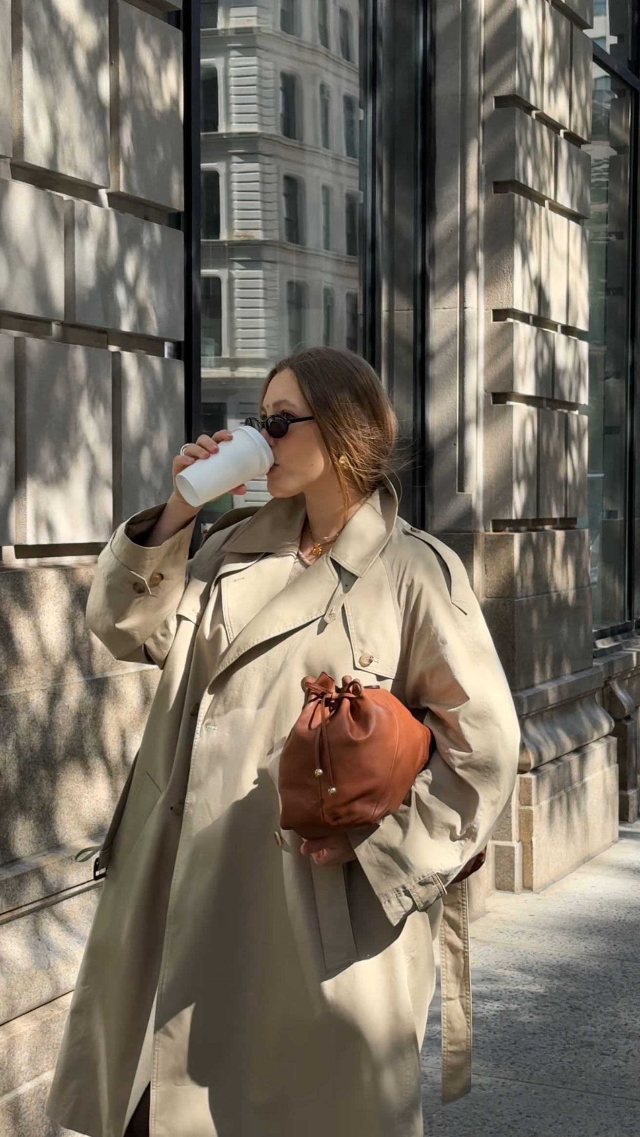 Instagram post by @anastasiia.ia for Aerosoles. Caption reads: Daily commute, city approved. Movement is the only....