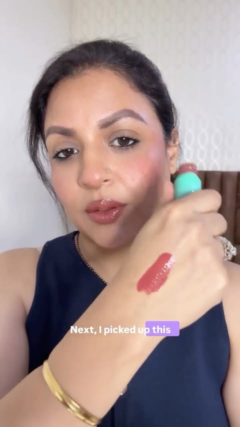 Instagram post by @beutyblissby_nehaa for Lovechild. Caption reads: [...] is live and these lip products from....
