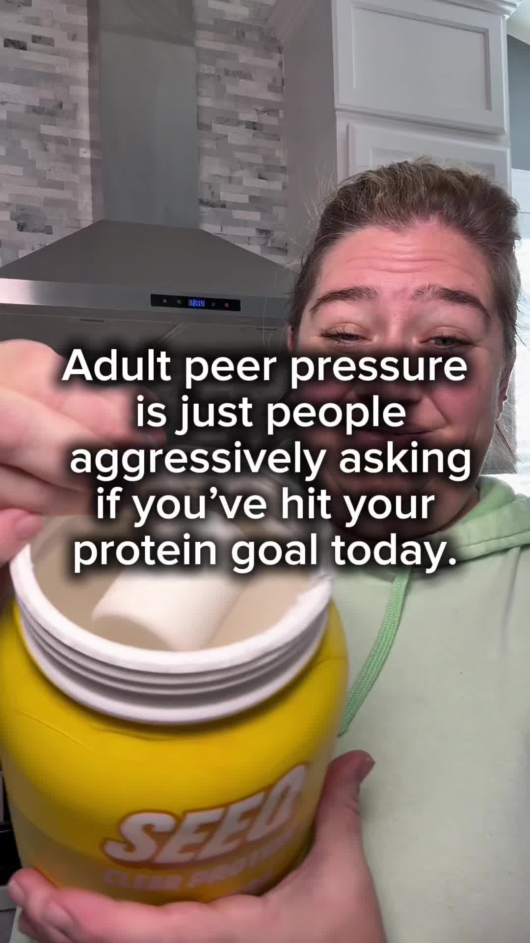 TikTok post by @sportysquadco for SEEQ SUPPLY. Caption reads: [...] #adulting #tiktokshopcreatorpicks @SEEQ....