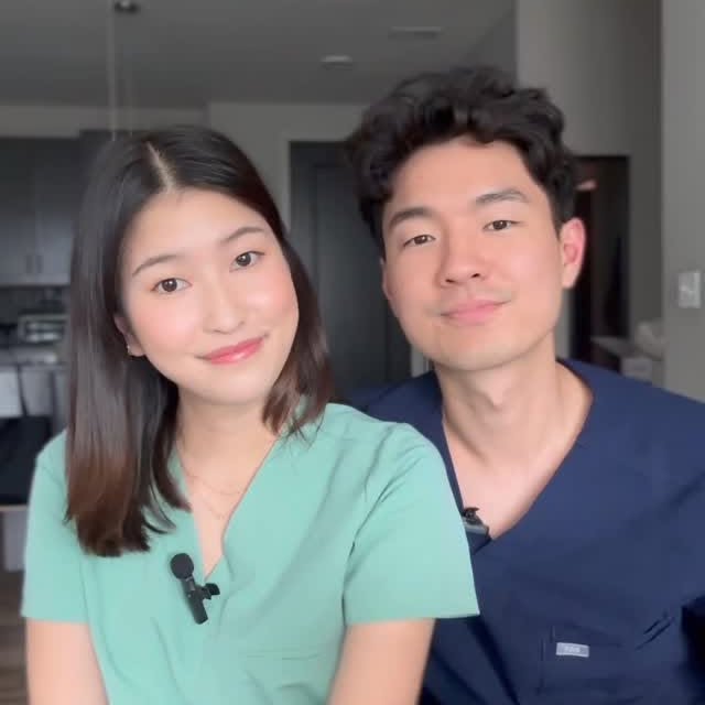 Instagram post by @marriedinscrubs for GoodRx. Caption reads: The most common question we always get asked is....