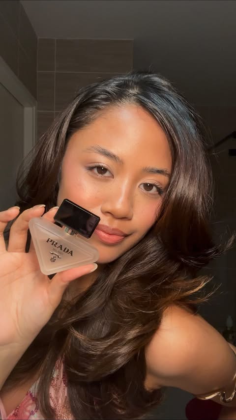 Instagram post by @jaenelya for Beauty Crew. Caption reads: new summer ritual: unlocked 🤍 swapping my heavy....