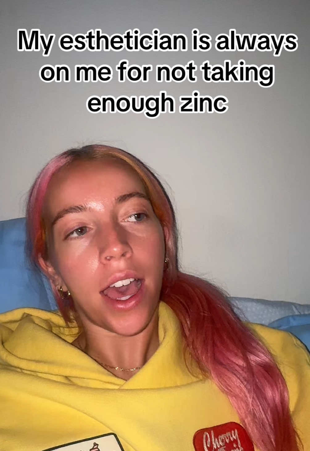 TikTok post by @carringtonchronicles for O Positiv. Caption reads: Not even kidding im pissed I paid full price and i....