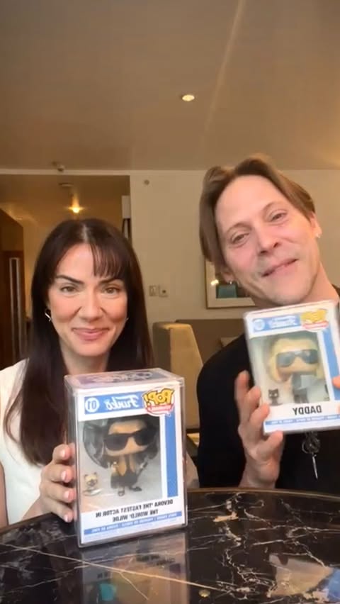 Instagram post by @neilnewbon for Funko. Caption reads: [...] intact! POP! Yourself or your friends at....