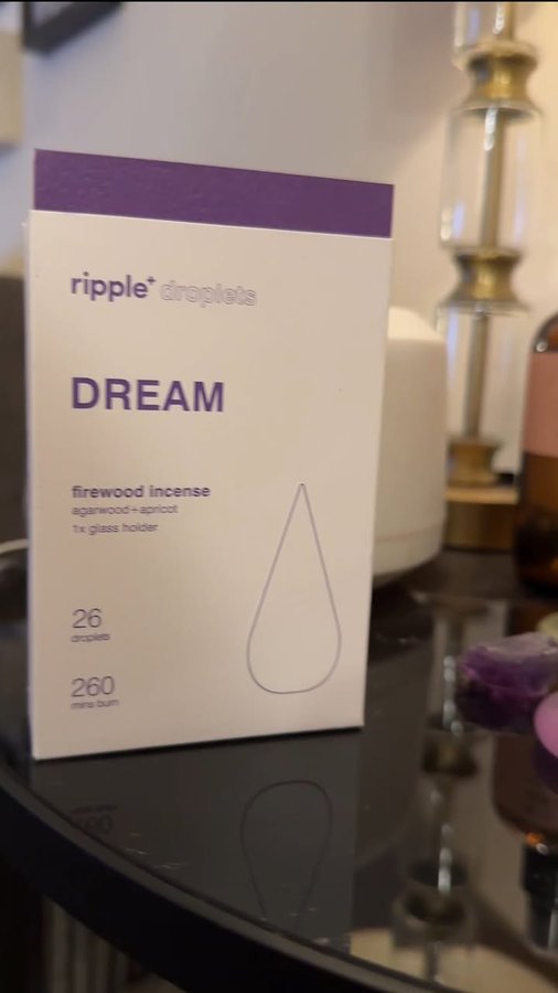 Instagram post by @cosmopolitips for Ripple+. Caption reads: @therippleco has completely redefined incense for....