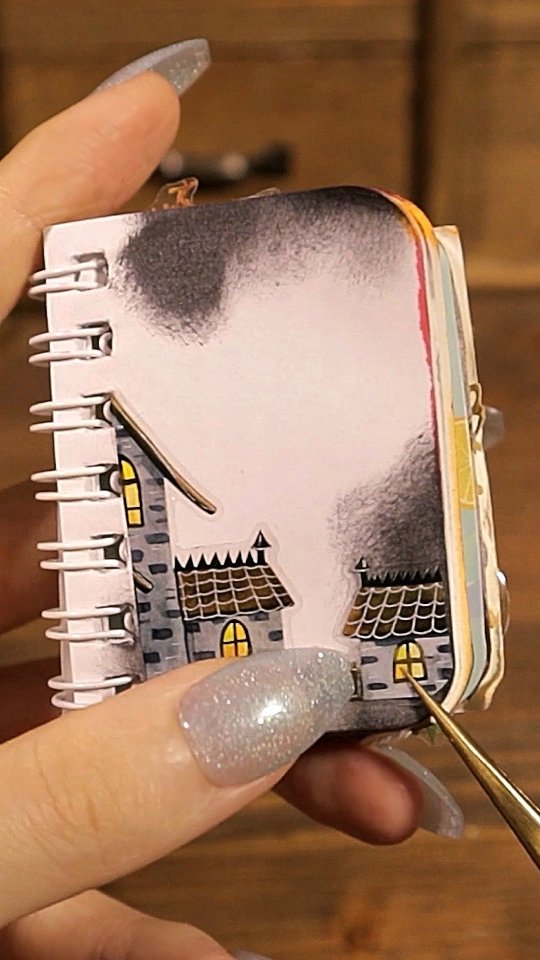 Instagram post by @hwaufranc for The Washi Tape Shop. Caption reads: Scrapbooking ASMR 다꾸 💀

haunted night tapes....