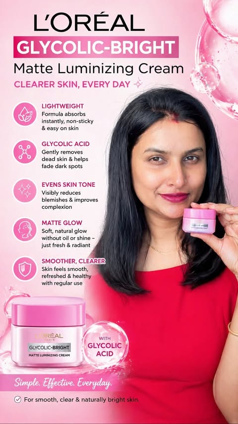 Instagram post by @anki_di_rassoiii for Loreal. Caption reads: [...] single day. ✨ Available on @flipkart....