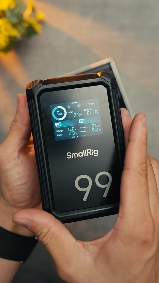 Instagram post by @herokme for SmallRig. Caption reads: If you’re looking for a super durable vmount....