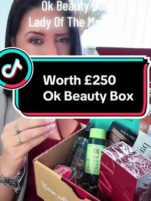 TikTok post by @mandy_268 for OK! Beauty Box. Caption reads: [...] #foryoudays #tiktokmademebuyit @OK! Beauty....