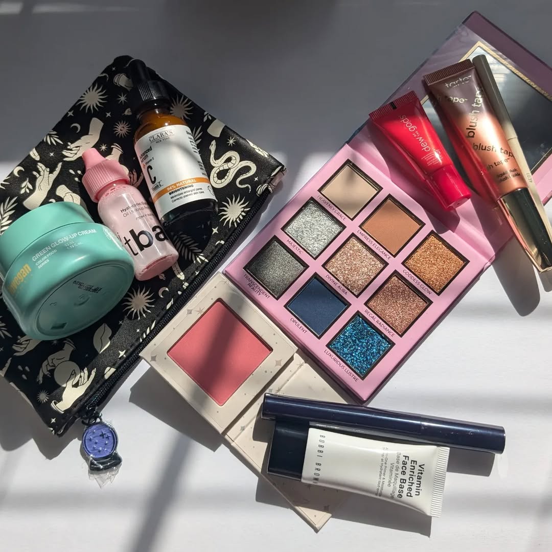 Instagram post by @beautystacker for Boxycharm. Caption reads: Happy Wednesday!! @ipsy #october theme is Beauty....