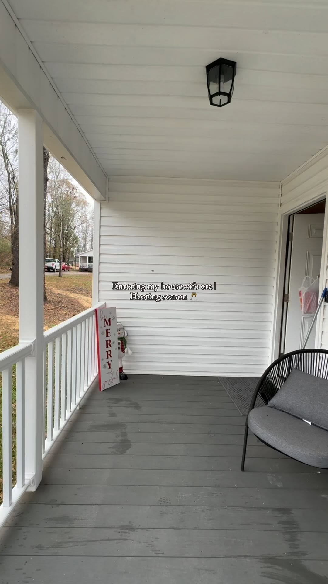 Instagram post by @callmecollins.hdc for biglots. Caption reads: Hosting season!🎄🥂.