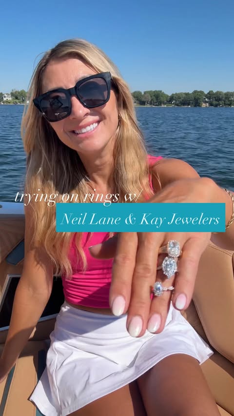 Instagram post by @alexascore for Kay Jewelers. Caption reads: [...] Huge thanks to Neil Land and Kay Jewelers....